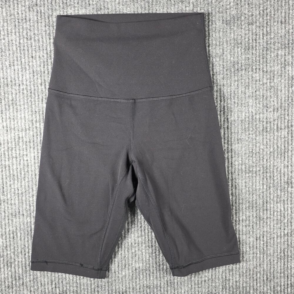 Lululemon Align Biker Shorts Black High Rise Yoga Size 4